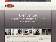 Tablet Screenshot of eurostove.fr